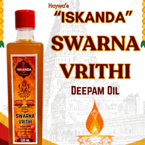 ISKANDA SWARNA VRITHI Deepam Oil-500ml