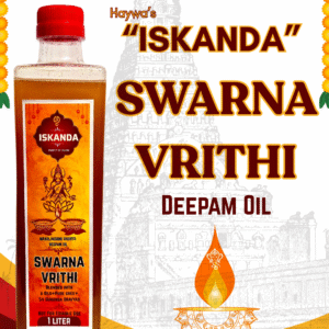 ISKANDA SWARNA VRITHI Deepam Oil-1 LITER