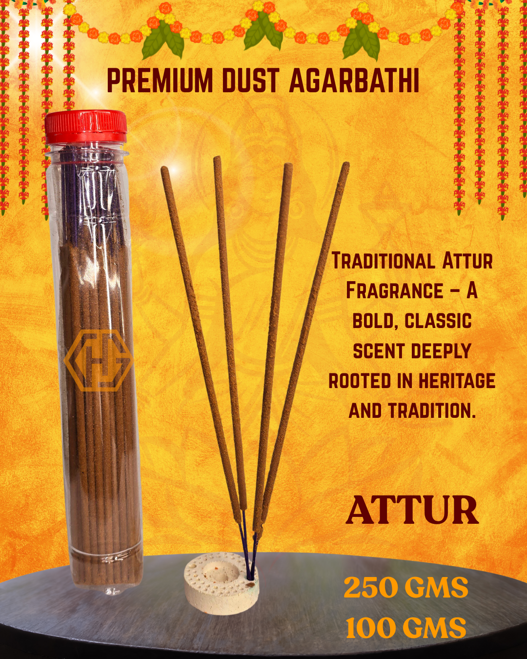 Premium Dust " ATTUR" Agarbathi - Image 2