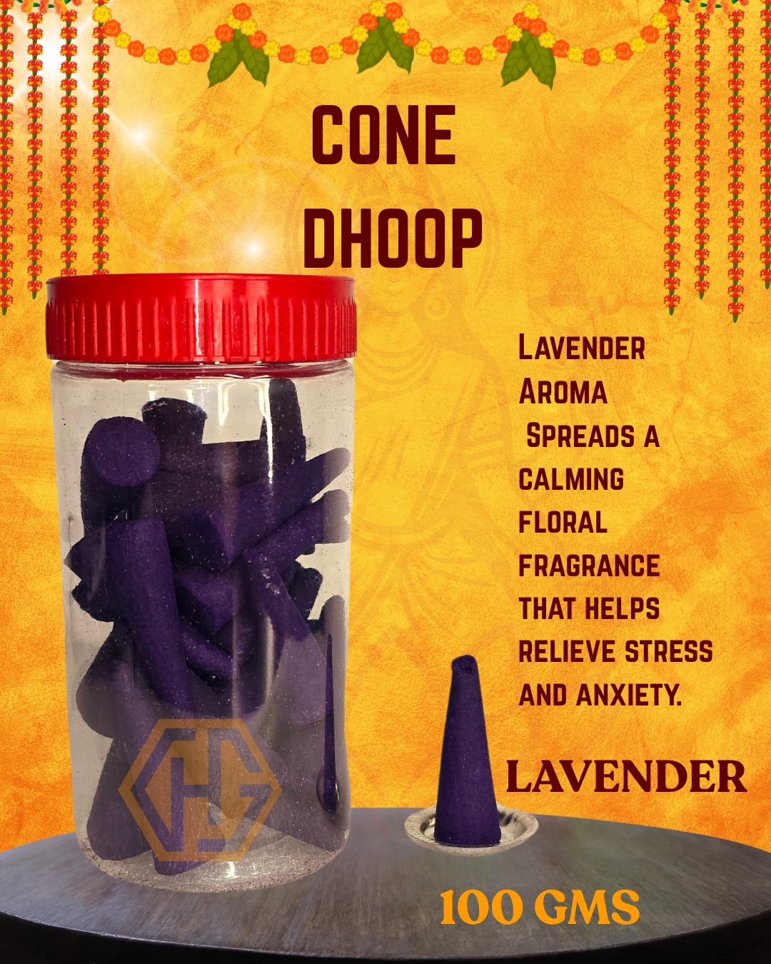 CONE DHOOP "LAVENDER"