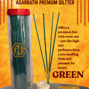 Premium GILITTER  "GREEN" Agarbathi