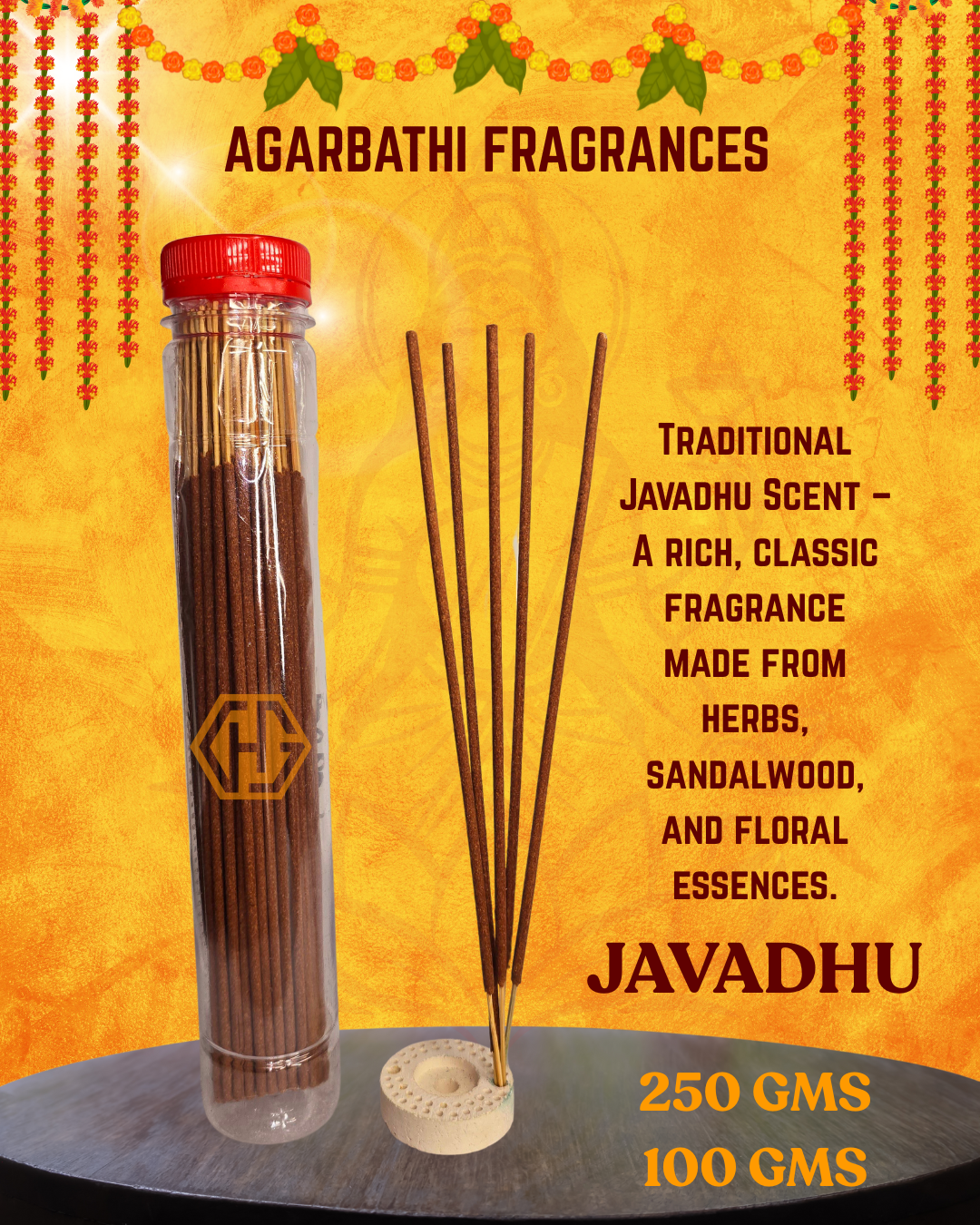 FRANGRANCE "JAVADHU" Agarbathi