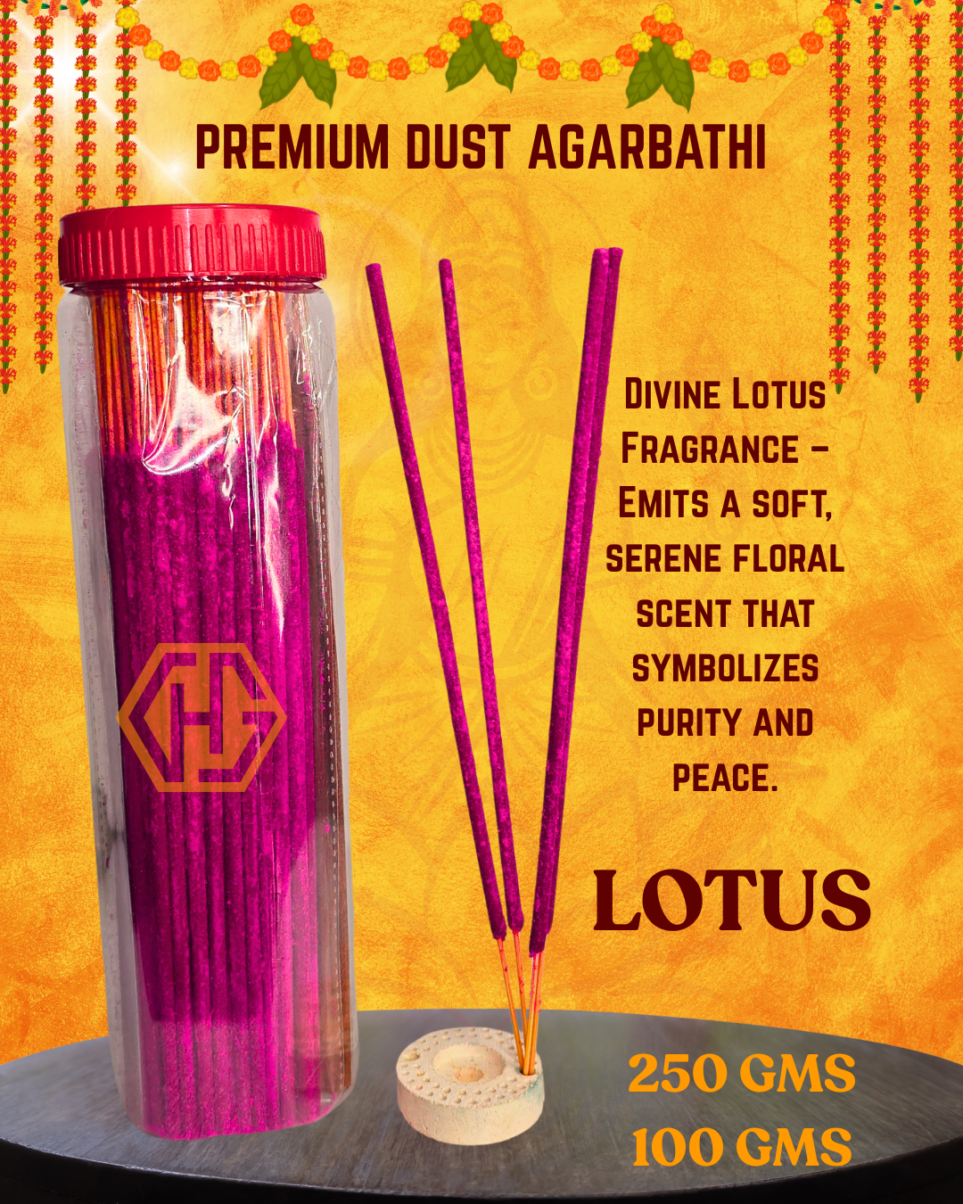 Premium Dust "LOTUS" Agarbathi