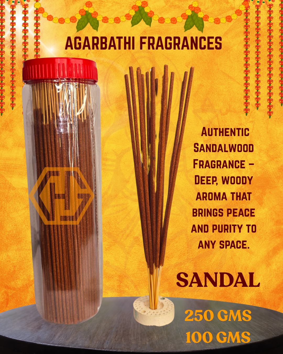 FRANGRANCE "SANDAL" Agarbathi